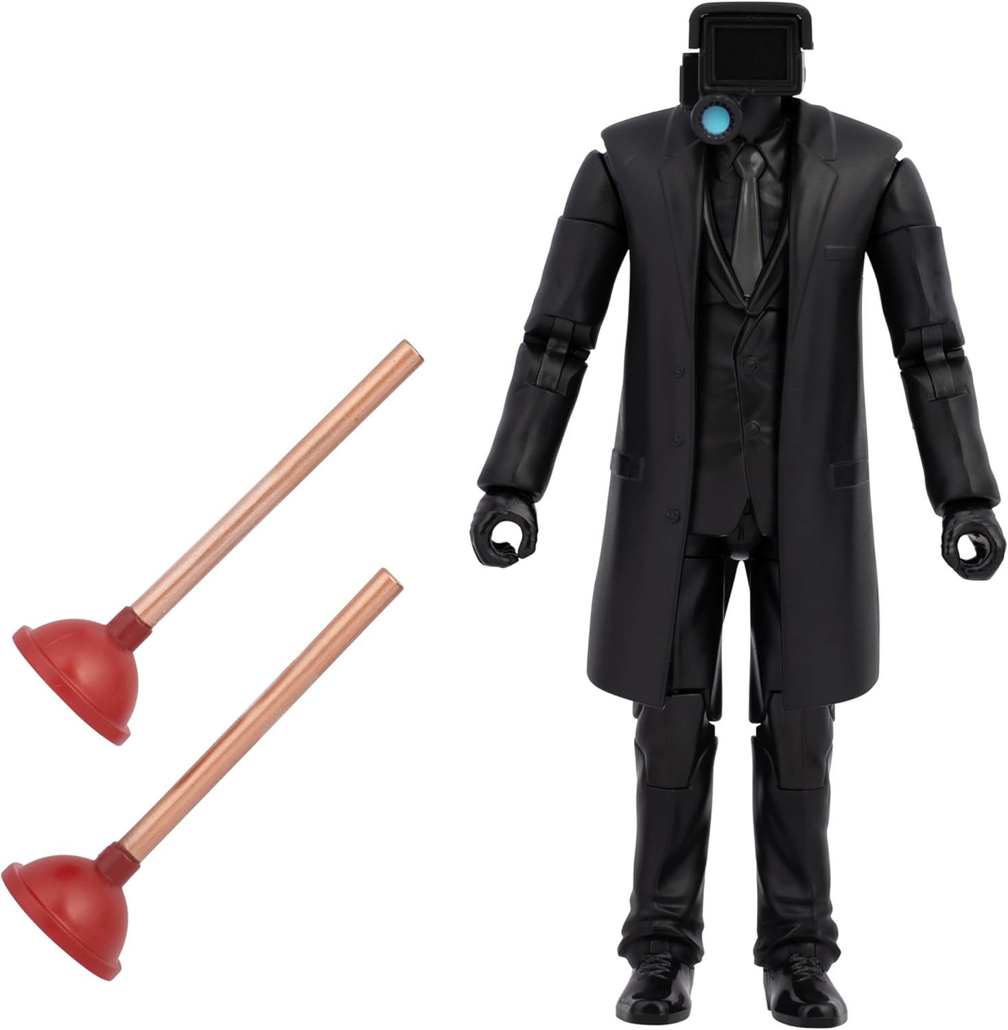 Thumbnail 4 de Skibidi Toilet Figurine de Luxe Plungerman