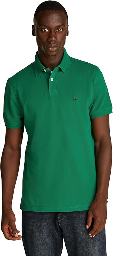 Thumbnail 6 de Tommy Hilfiger Polo 1985 Regular Fit Hombre Blanco 👕