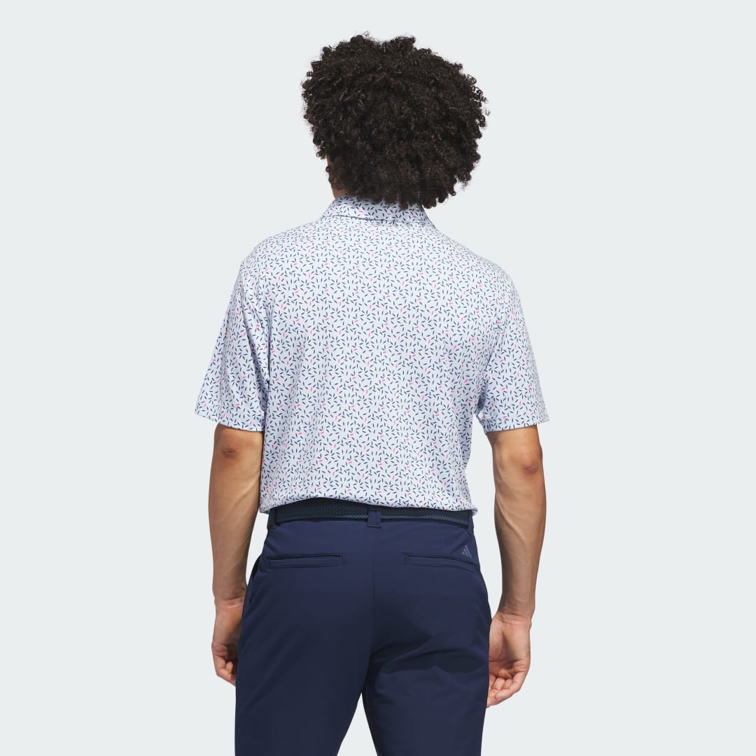 Detalle 2 de POLO suave estampado Ultimate365+ de Adidas