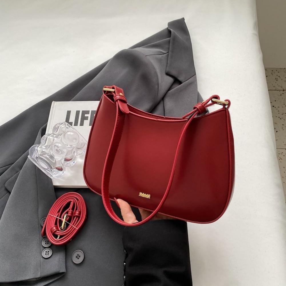 Detalle de Aucuu Borsa a Tracolla da Donna Piccola – stile Y2K retrò, pelle PU di qualità