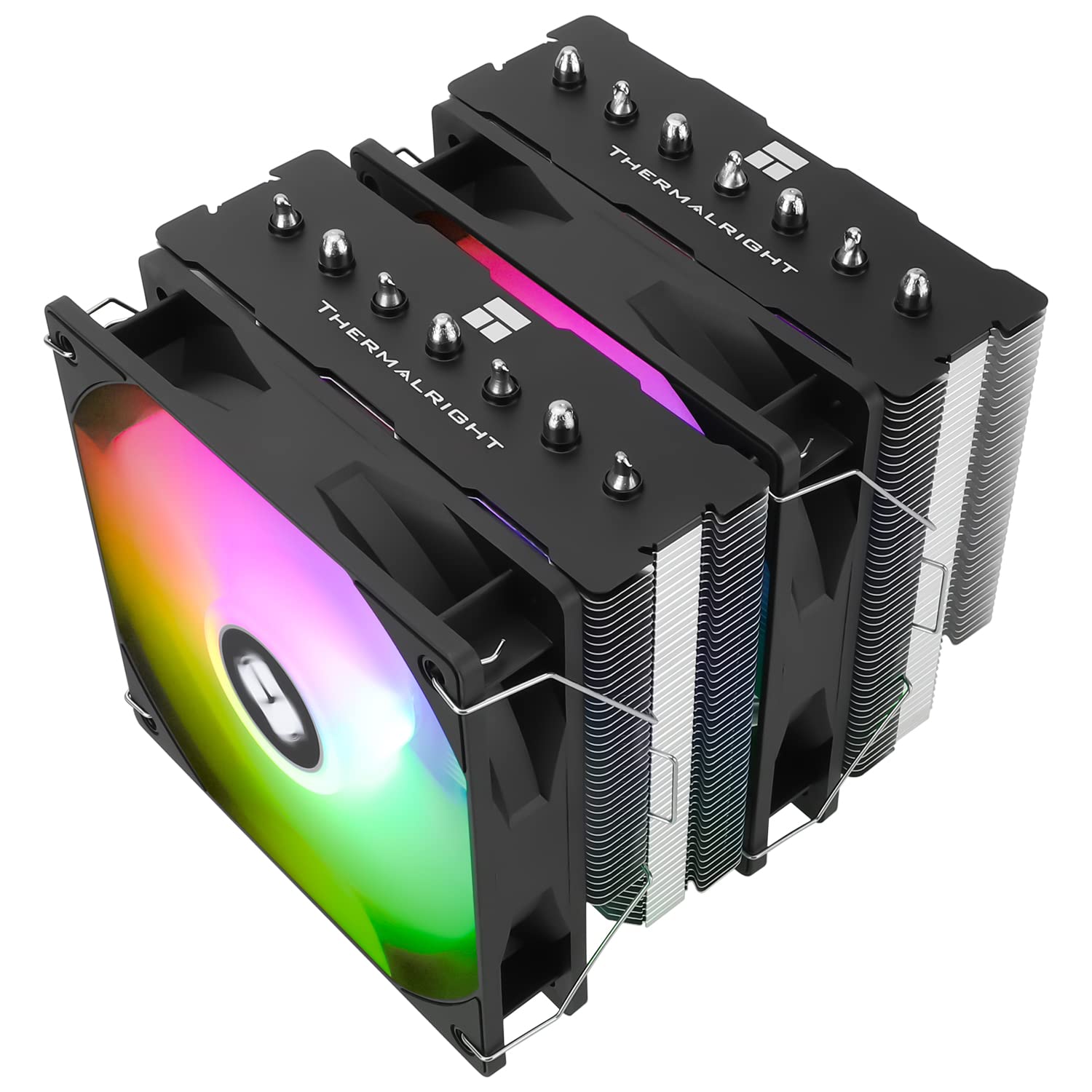 Detalle de Thermalright Phantom Spirit 120SE ARGB CPU Air Cooler (AGHP 4.0, dual 120mm PWM fans) for AM4/AM5 & Intel LGA