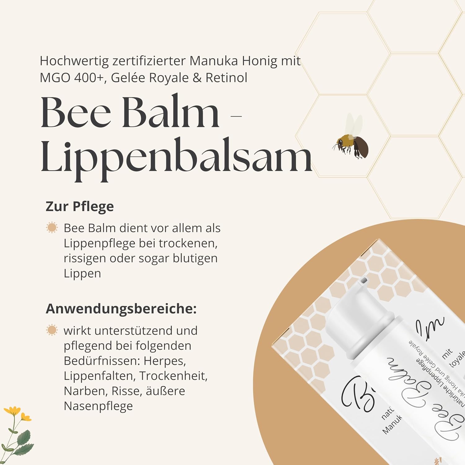 Thumbnail 4 de bedrop BeeBalm Lippenpflege 6 ml