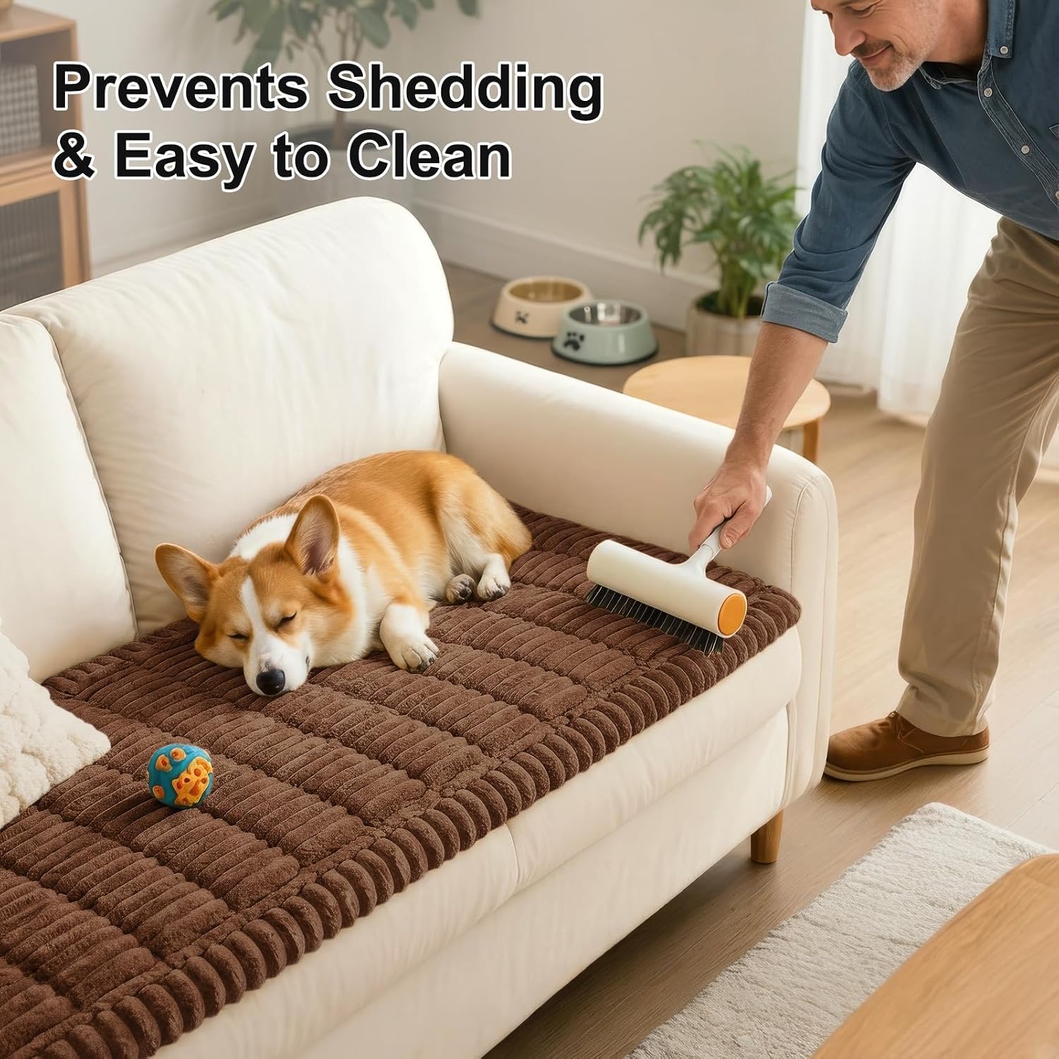 Thumbnail 5 de Smiry Dog Sofa Cover 27.6x59