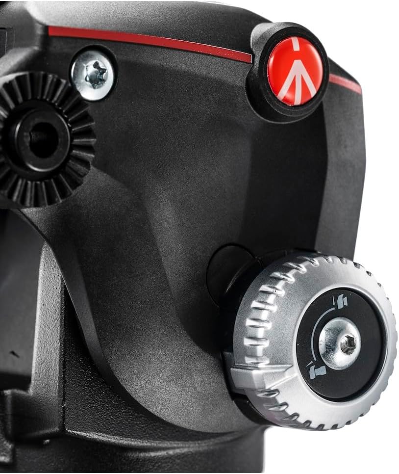 Detalle de Manfrotto MHXPRO-2W Xpro Testa Fluida Video a 2 Vie in Adapto e Alluminio