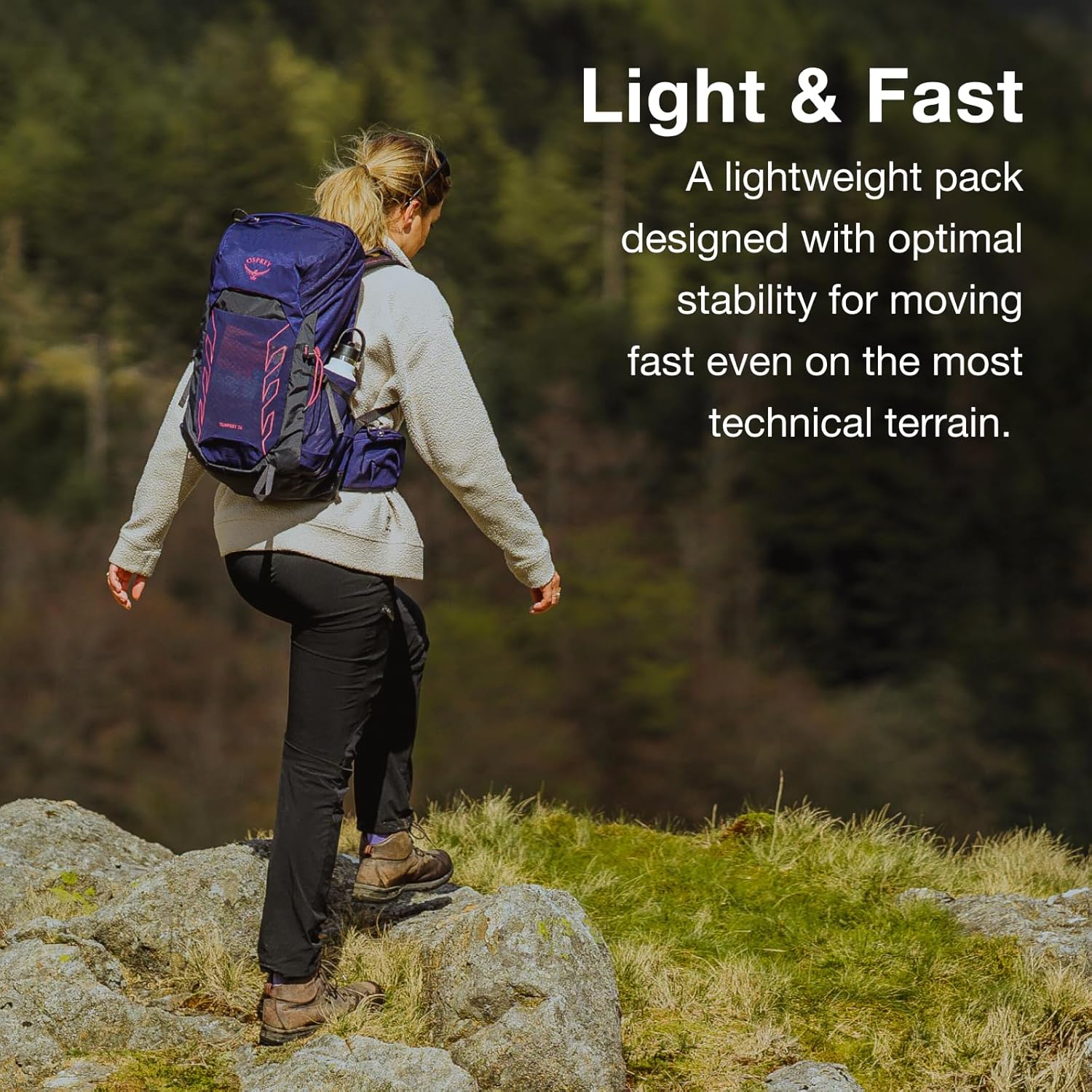 Detalle 2 de Osprey Tempest 26L Women's Lightweight Hiking Backpack