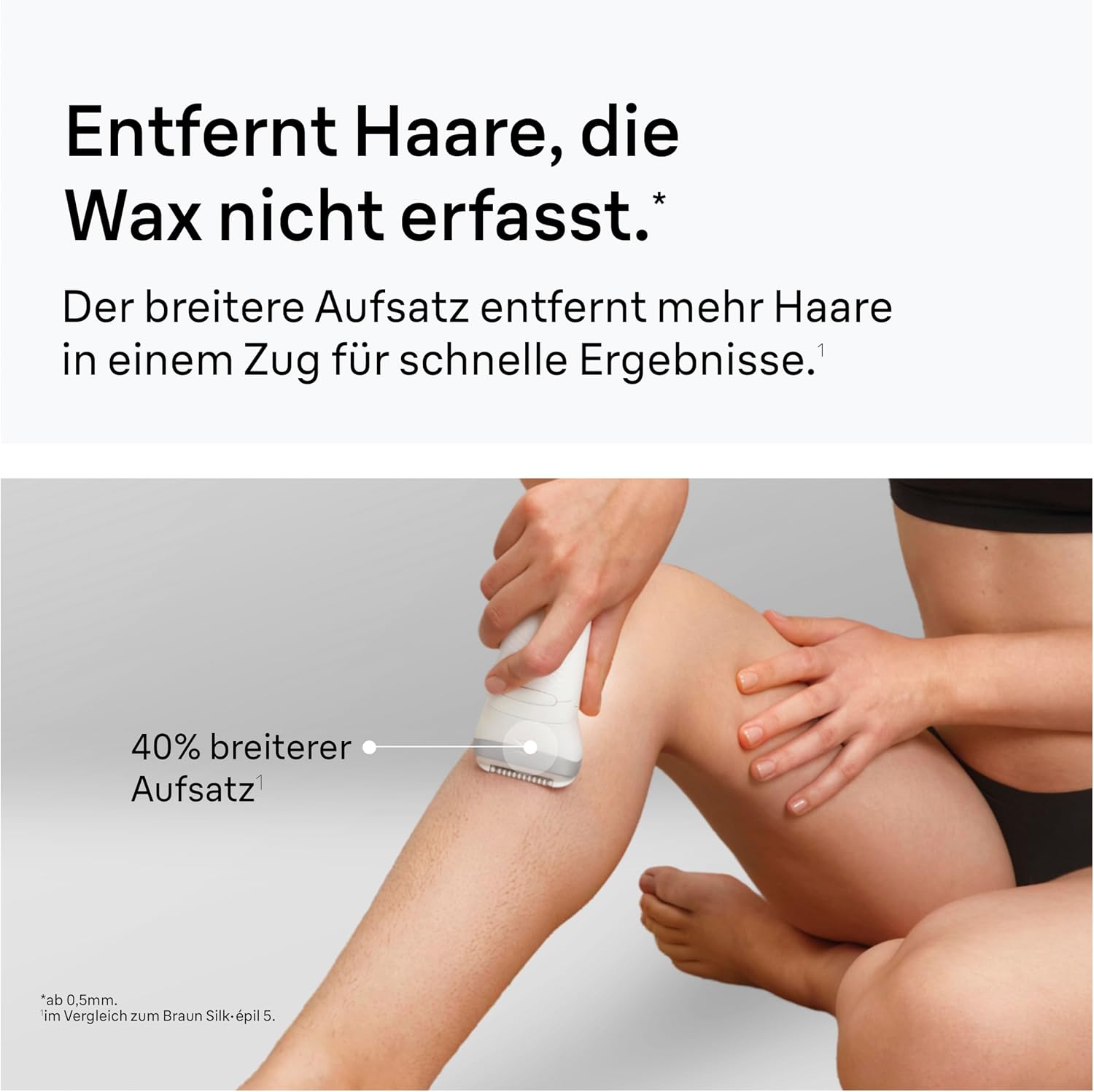 Thumbnail 2 de Braun Silk·épil 7 (7-241) Epilierer Damen – Breiter Kopf, Nass & Trocken, inkl. Rasieraufsatz, Trimmeraufsatz und Bikini-Trimmer