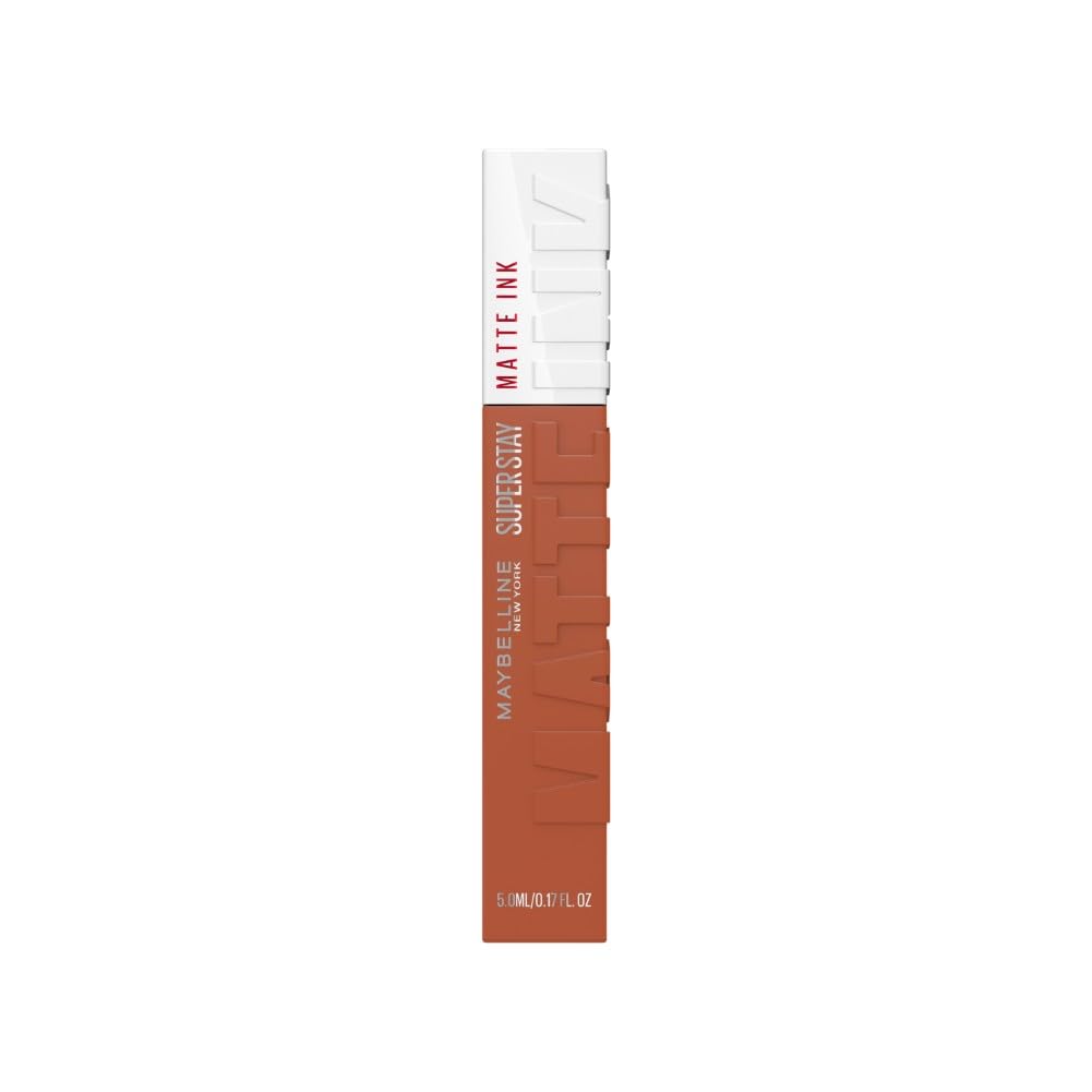 Detalle 2 de Maybelline New York Super Stay Matte Ink „Un-Nudes“, Lippenstift Ton 70 Amazonian (16h), 5 ml