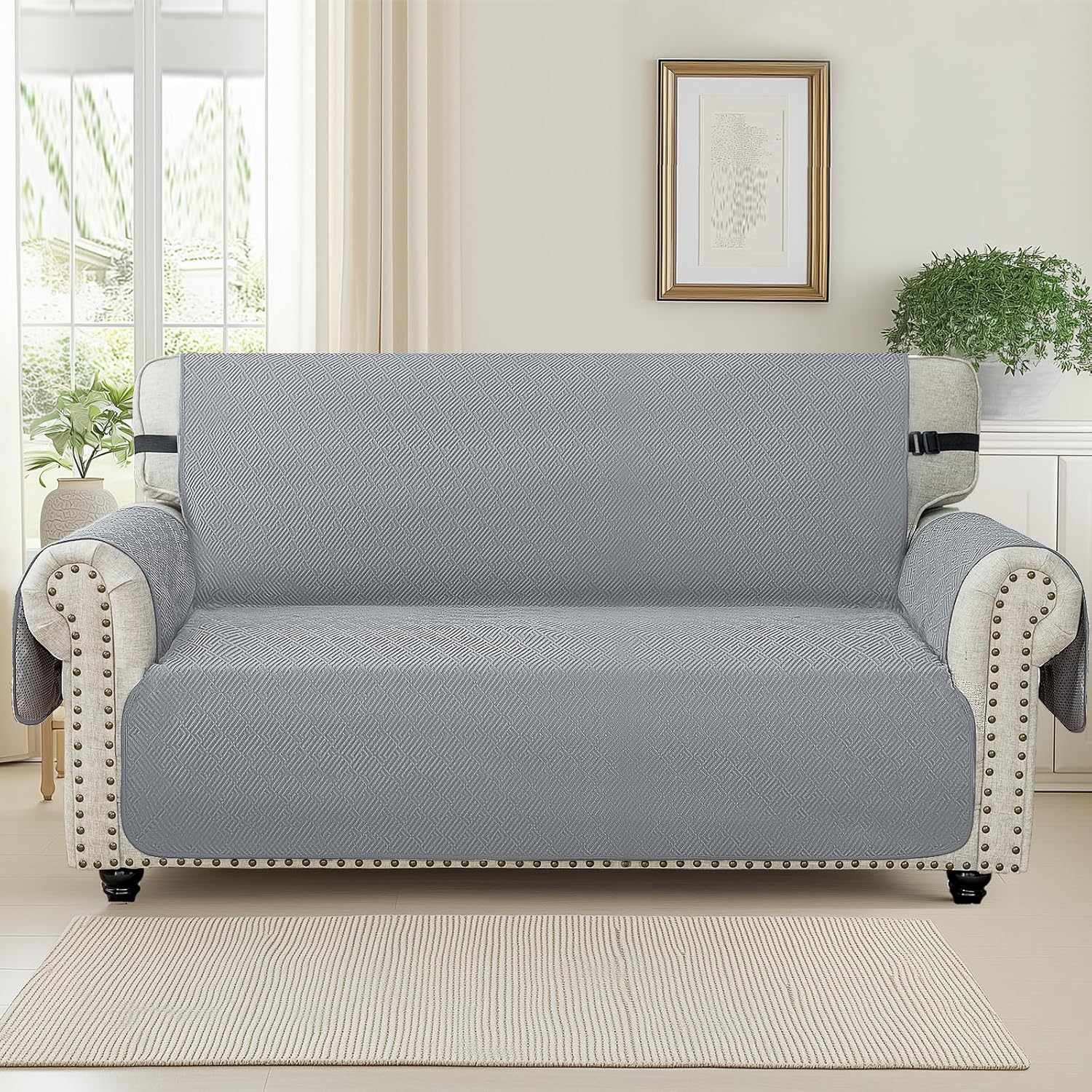 Detalle 2 de Ystyle Funda Sofa 3 Plazas protector antimanchas
