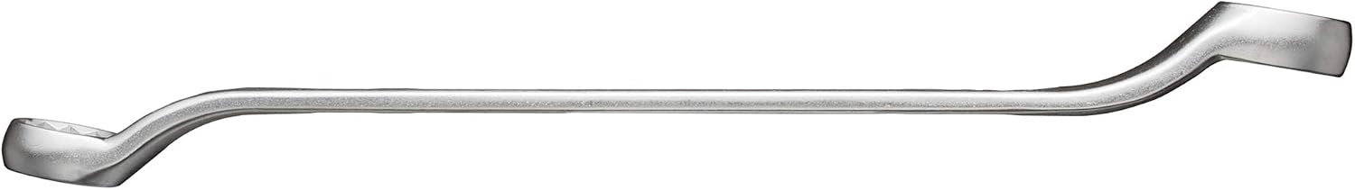 Detalle 2 de トネ(TONE) M44-2427 ロングメカニックめがねレンチ 24×27mm・全長350mm・45°×10°