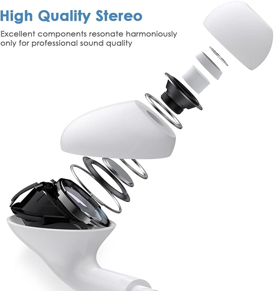 Thumbnail 2 de In-Ear Headphones for iPhone – MFi Certified HiFi Audio with Inline Control