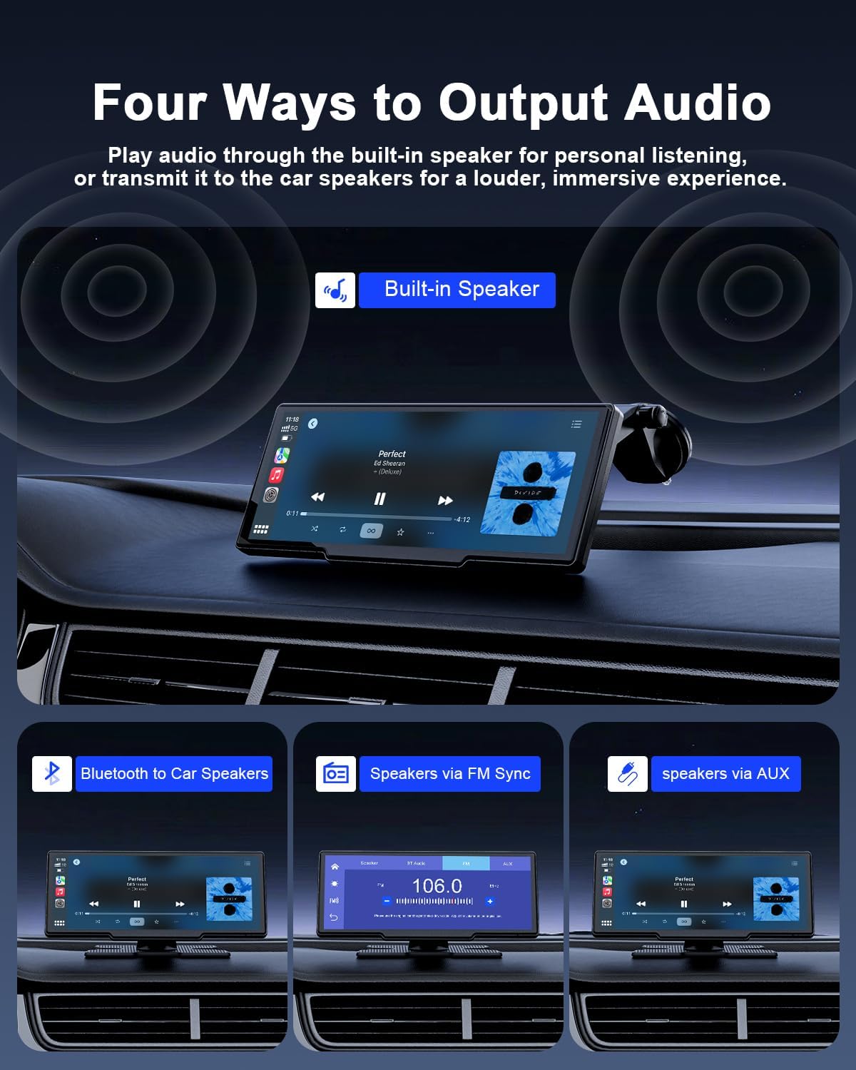 Thumbnail 4 de Avylet 8.1" Wireless Carplay portable screen