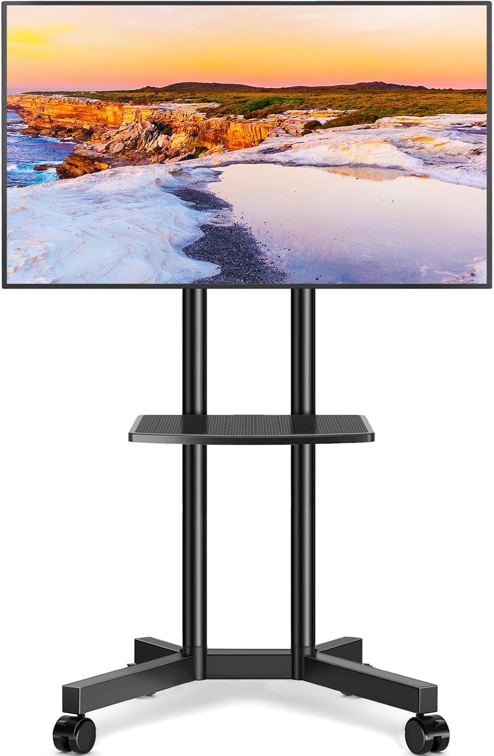 Detalle de Mobile TV Stand for 32–75-Inch TVs