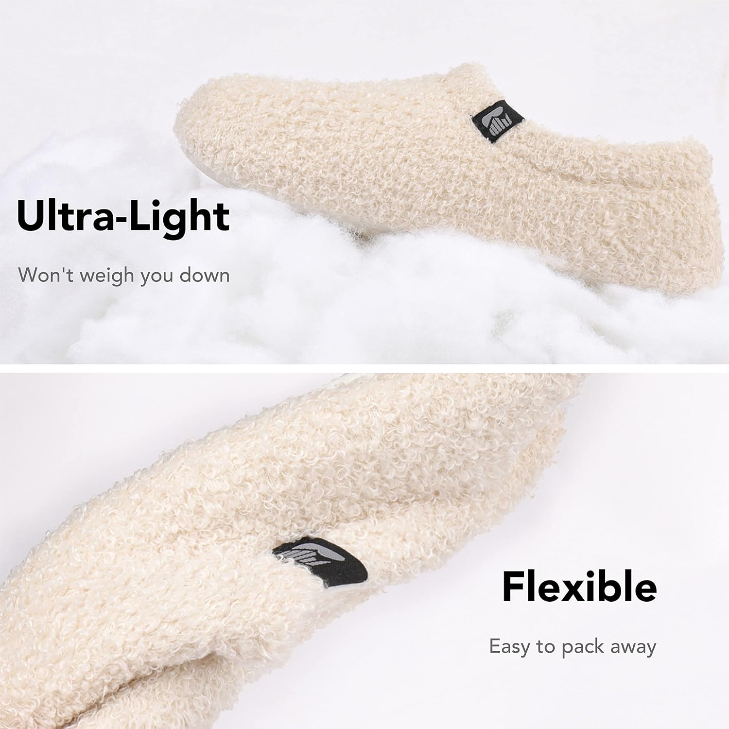 Detalle 2 de RockDove Women's Teddy Fleece Closed Back Slippers