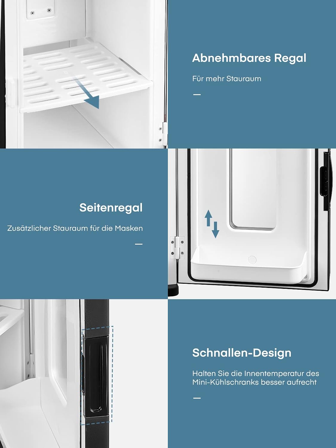 Thumbnail 6 de NORTHCLAN Mini Kühlschrank 15L