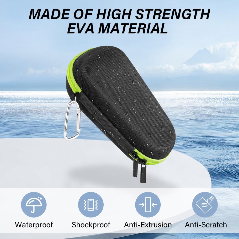 Thumbnail 3 de AOGOE Custodia da Viaggio per Rasoio Elettrico Braun – Verde, EVA Rigida