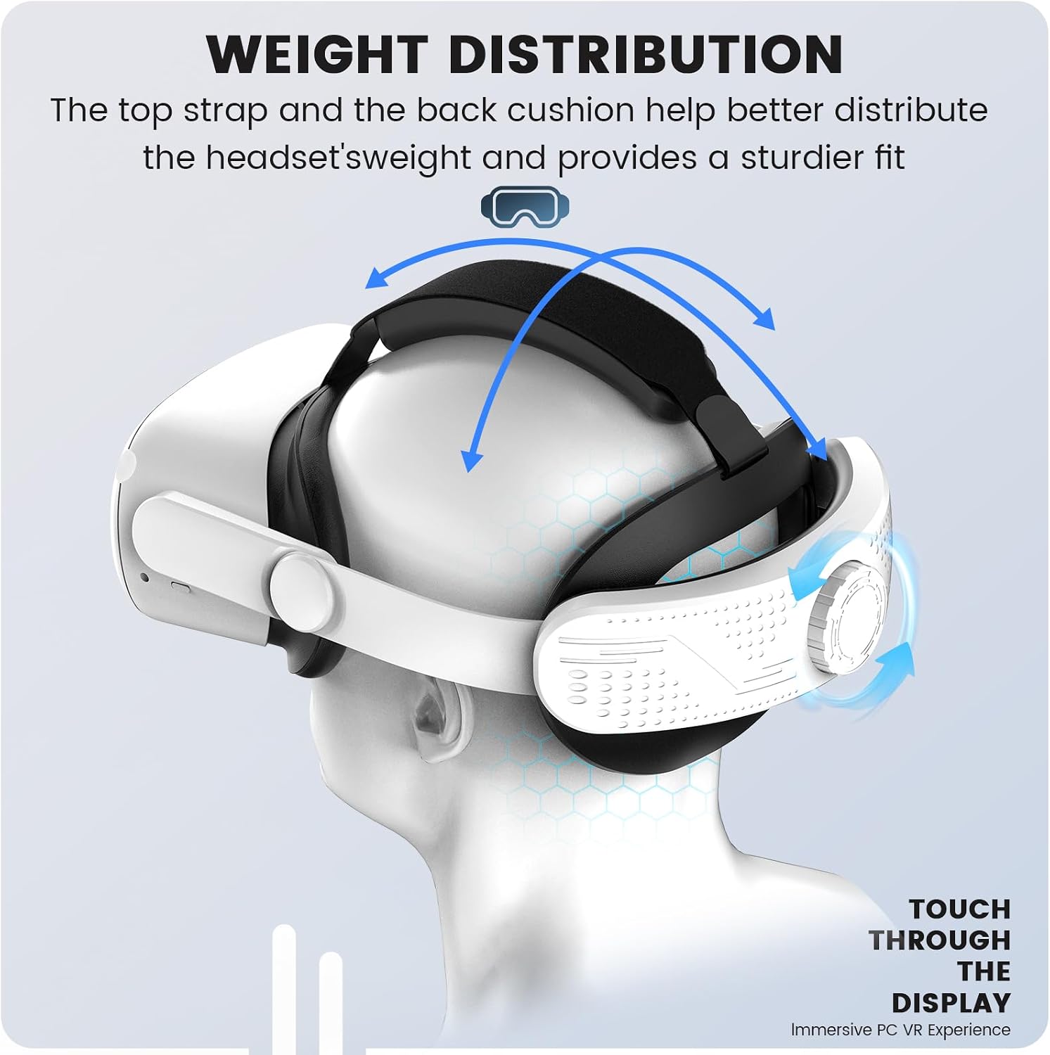 Thumbnail 6 de VZNEK Comfort Head Strap for Quest 2