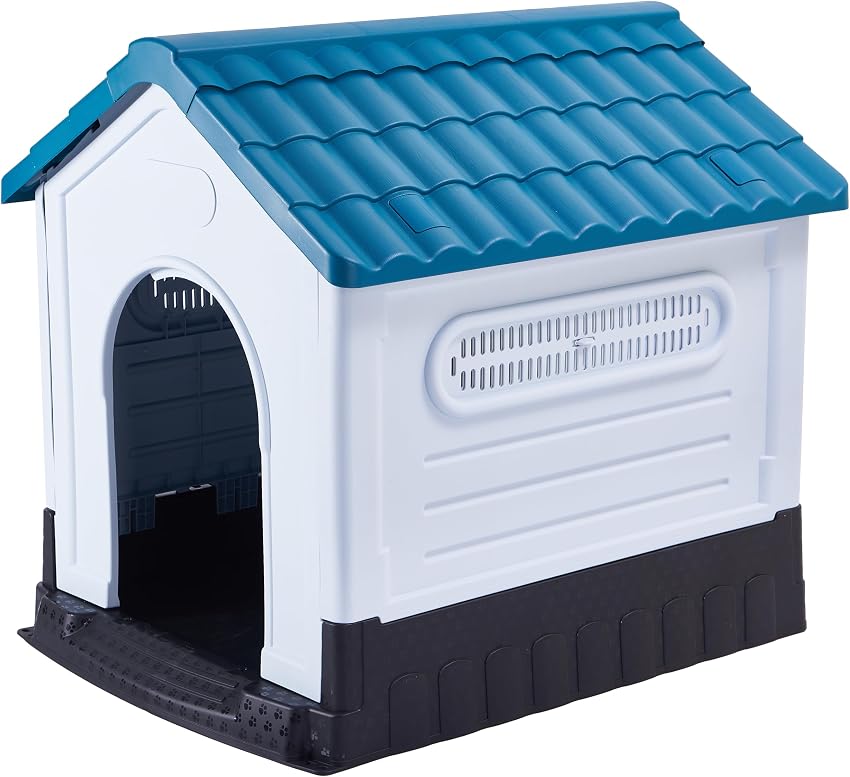 Lanco Caseta para Perros Grandes 105×89×98 cm