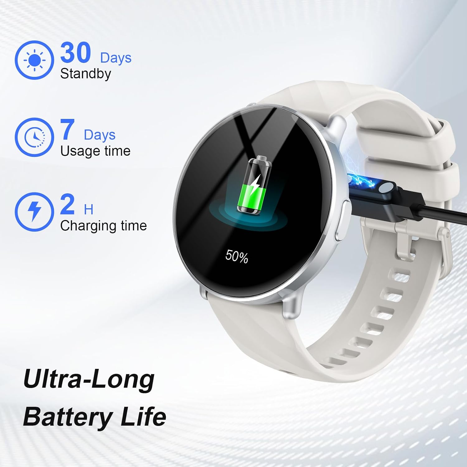 Thumbnail 6 de 1.39" HD Smart Watch with Bluetooth Calls
