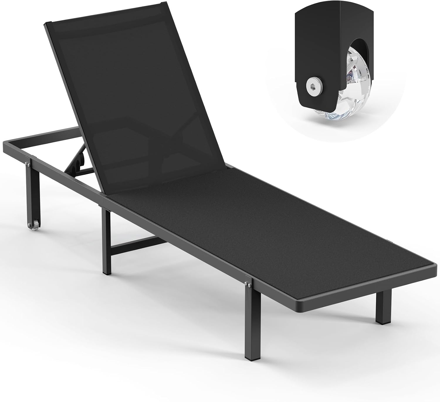 Detalle de Oasbira Outdoor Lounge Chair Aluminum