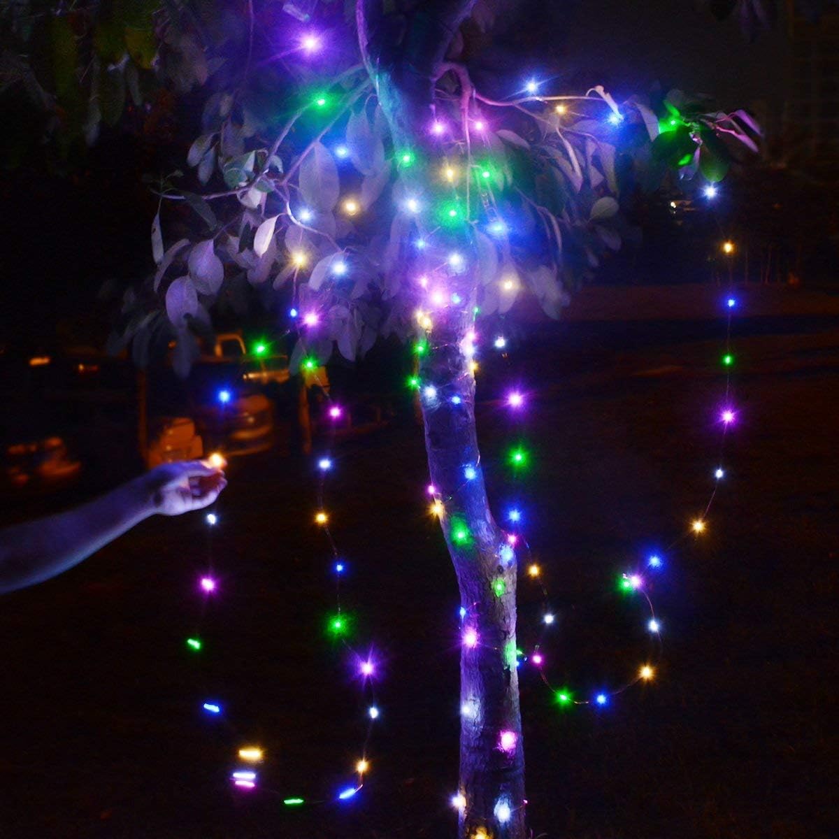 Thumbnail 5 de BOLWEO Battery Powered Fairy String Lights – 3 packs, 10ft Copper Wire, 30 LEDs, Multi-Colour