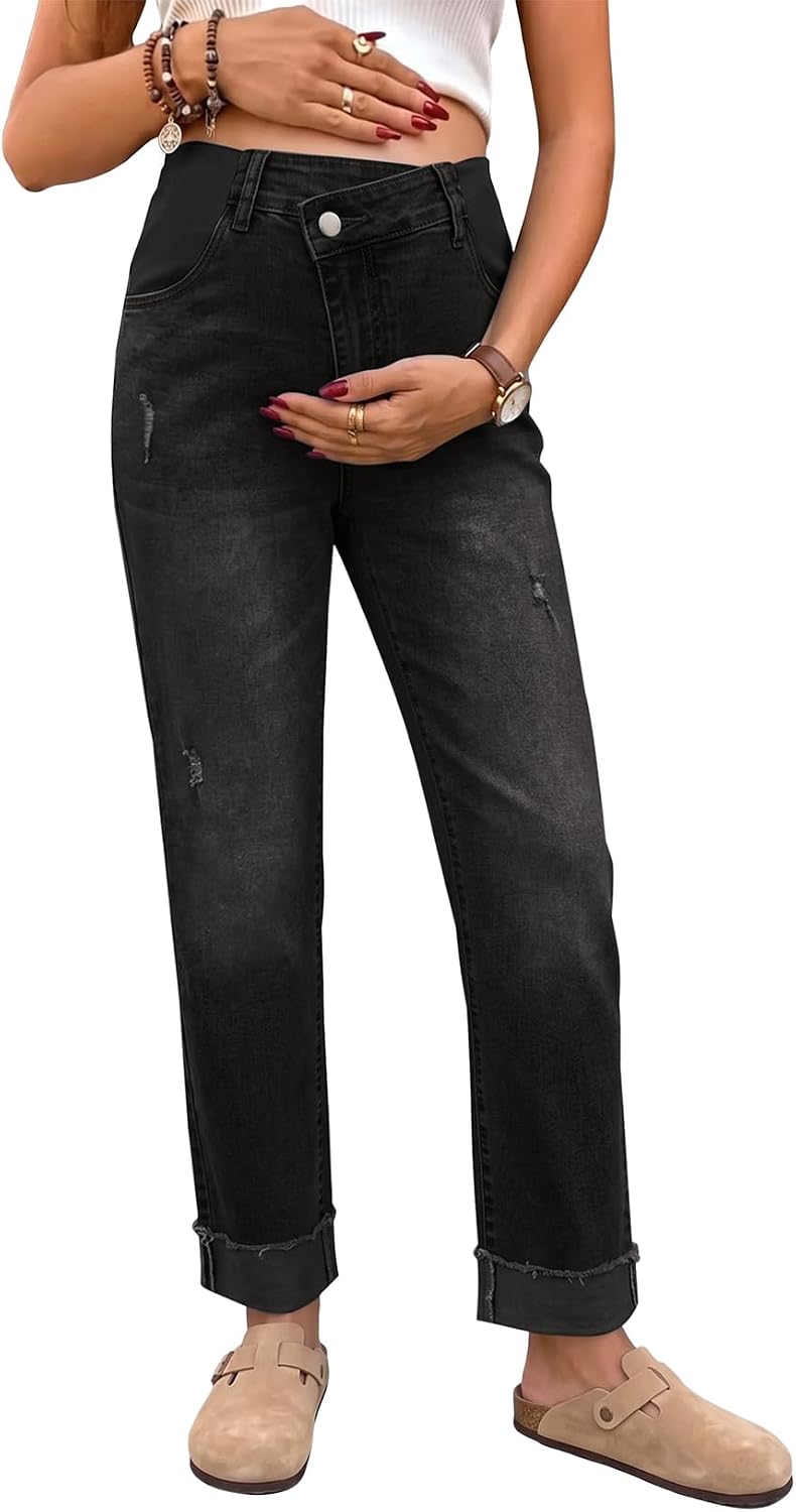 Detalle de BLENCOT Maternity Jeans Cotton-Blend Denim