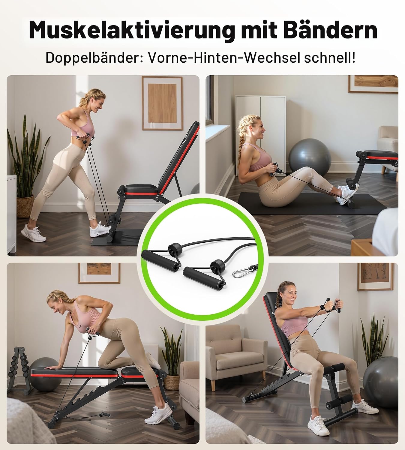 Thumbnail 6 de FLYBIRD Multifunktionale Hantelbank 318 kg đ