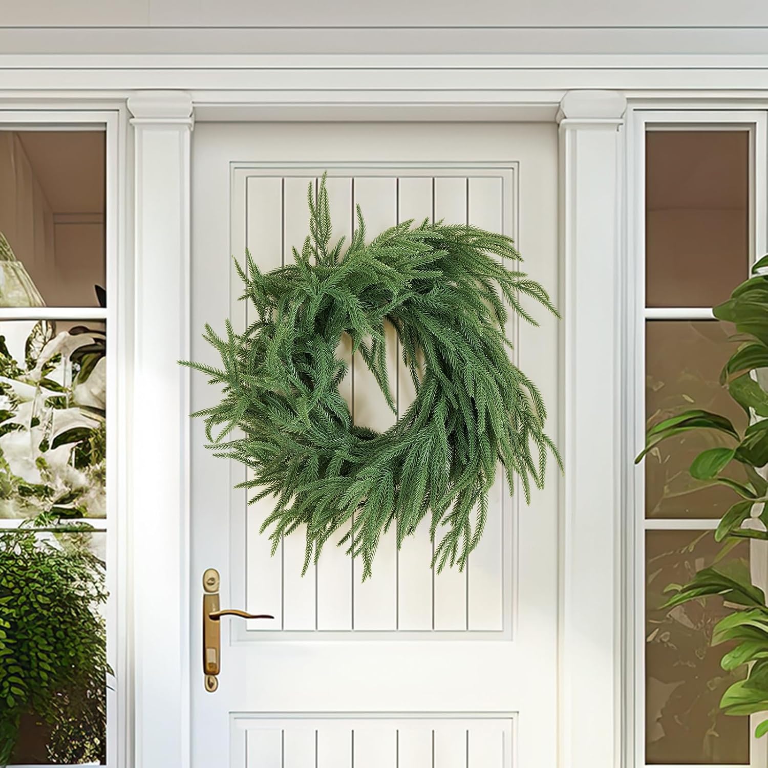 Thumbnail 3 de Artificial Norfolk Pine Garland 9 ft