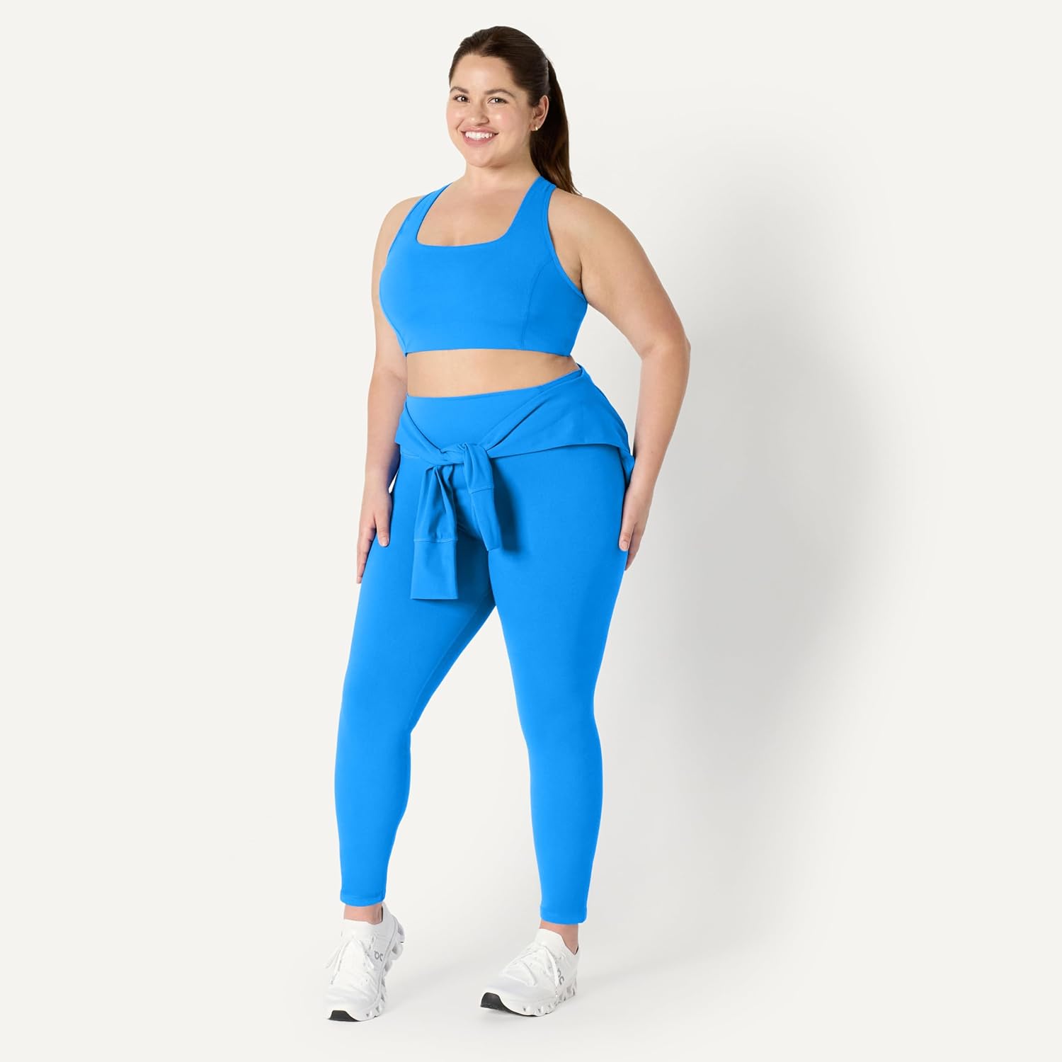 Thumbnail 6 de Amazon Essentials Women's Active FormFlex Buttery Soft Light Support Square Neck Racerback Sports Bra