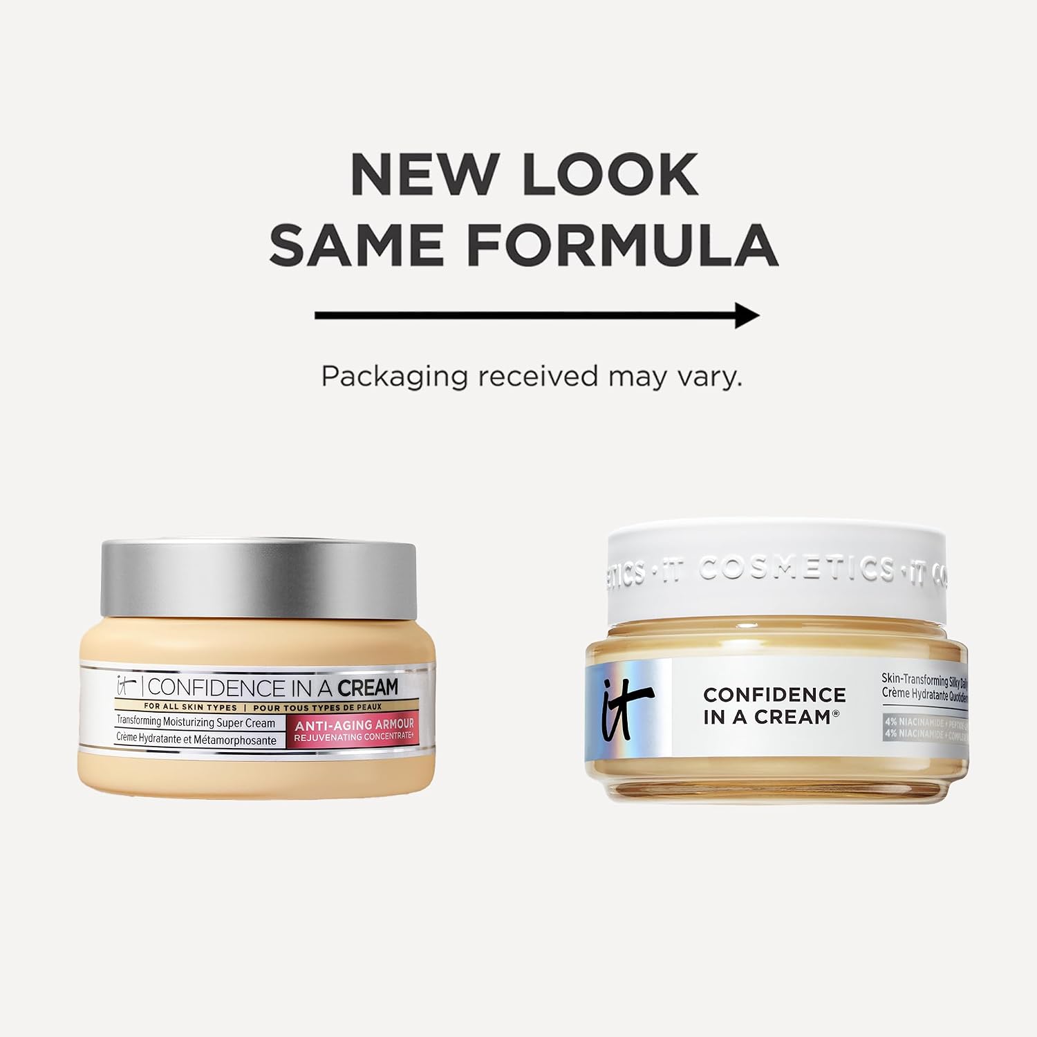 Detalle de IT Cosmetics Confidence in a Cream Facial Moisturizer with 4% Niacinamide