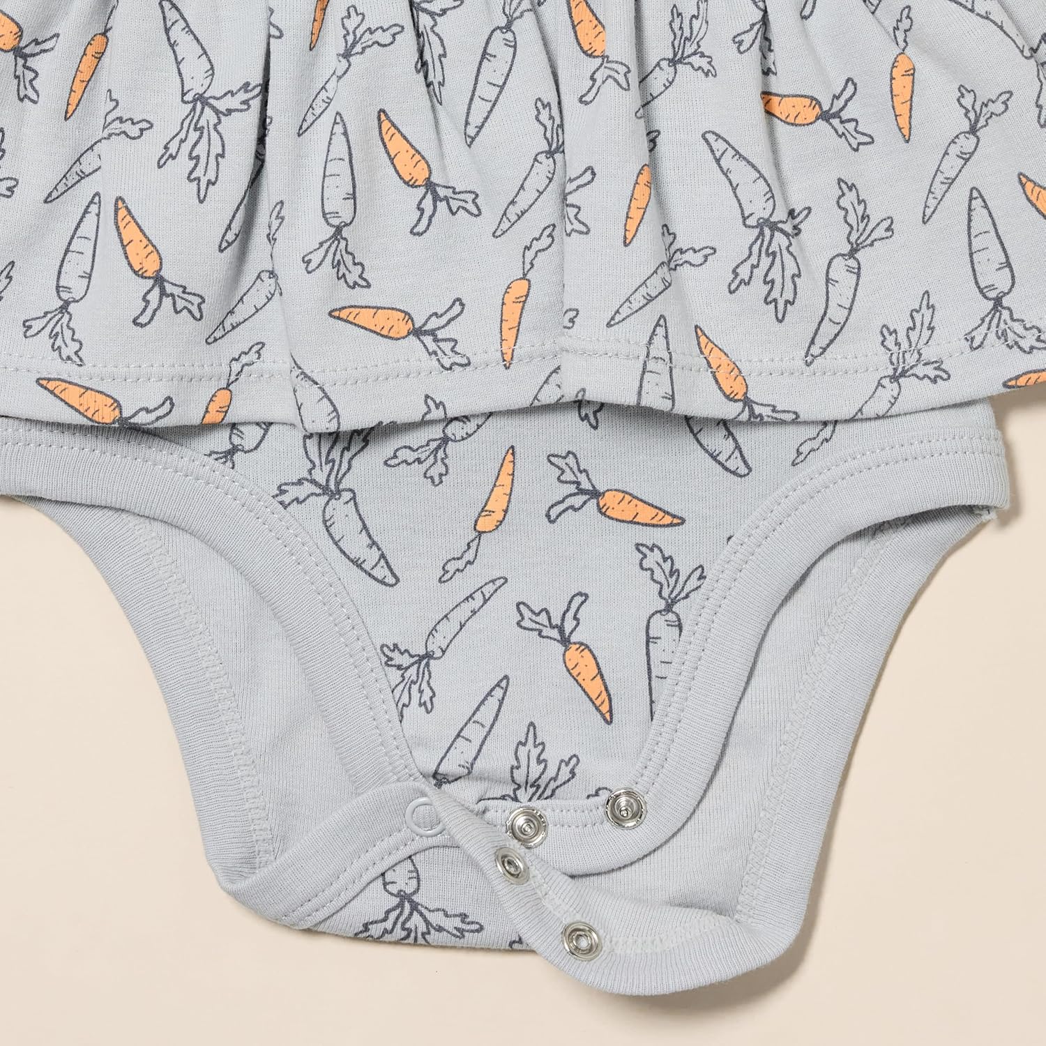 Detalle 2 de Amazon Essentials Bimba 0-24 Abiti con Body Senza Maniche – Cotone Morbido e Comfort daily