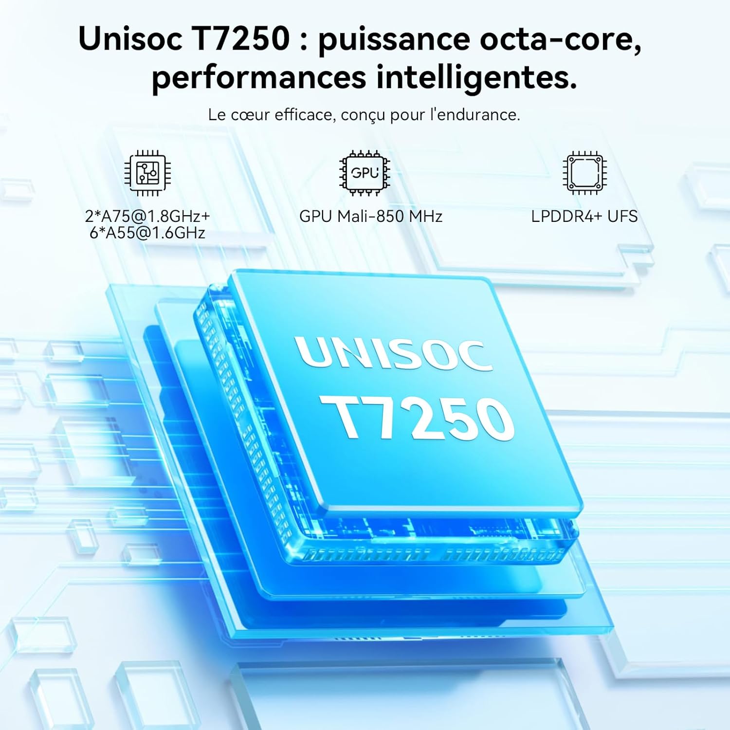 Thumbnail 4 de TABWEE Android 16 Tablette 11 pouces : 24 Go RAM, 128 Go ROM, batterie 8000 mAh et écran 90 Hz