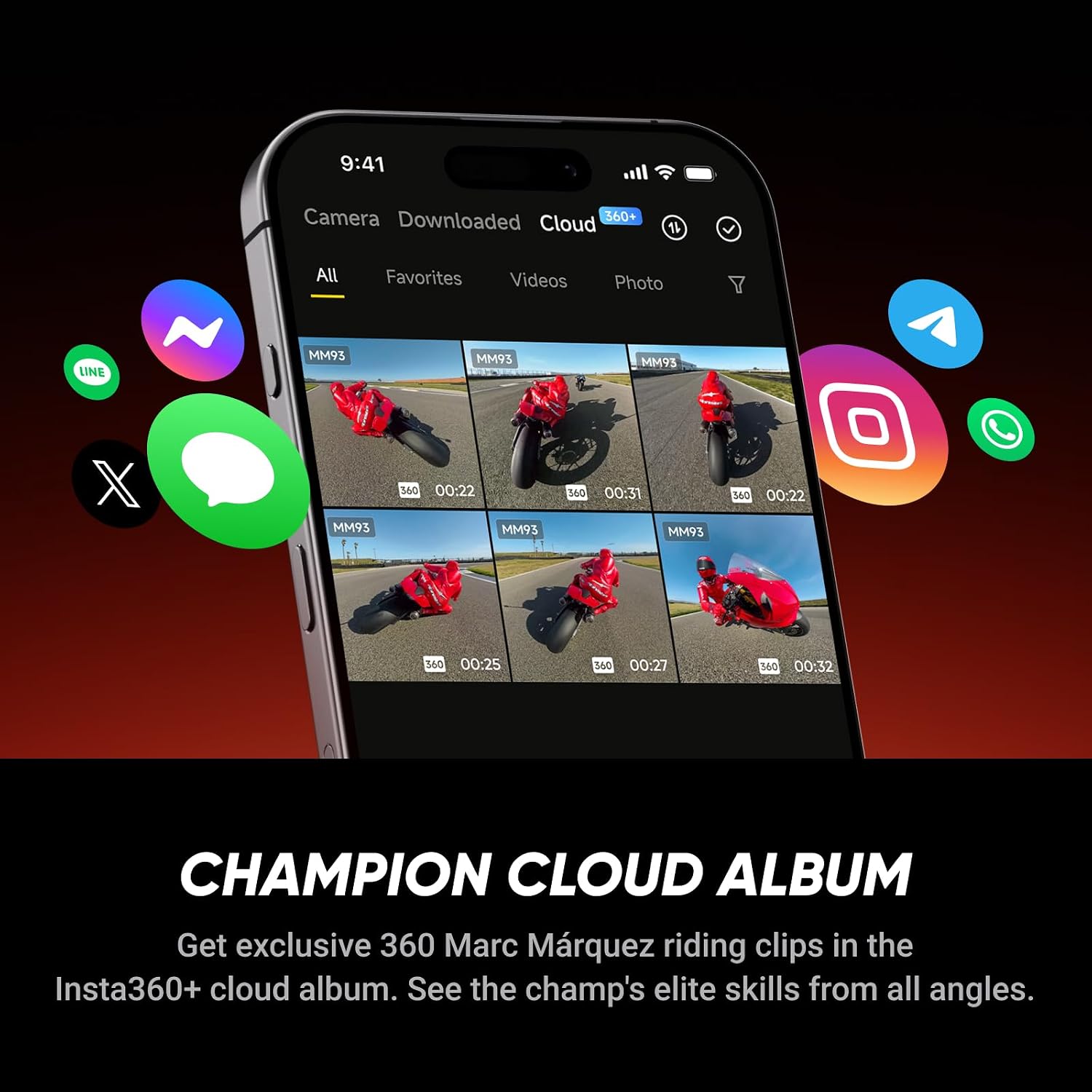 Thumbnail 2 de Insta360 X5 8K 30 fps Action cam 360