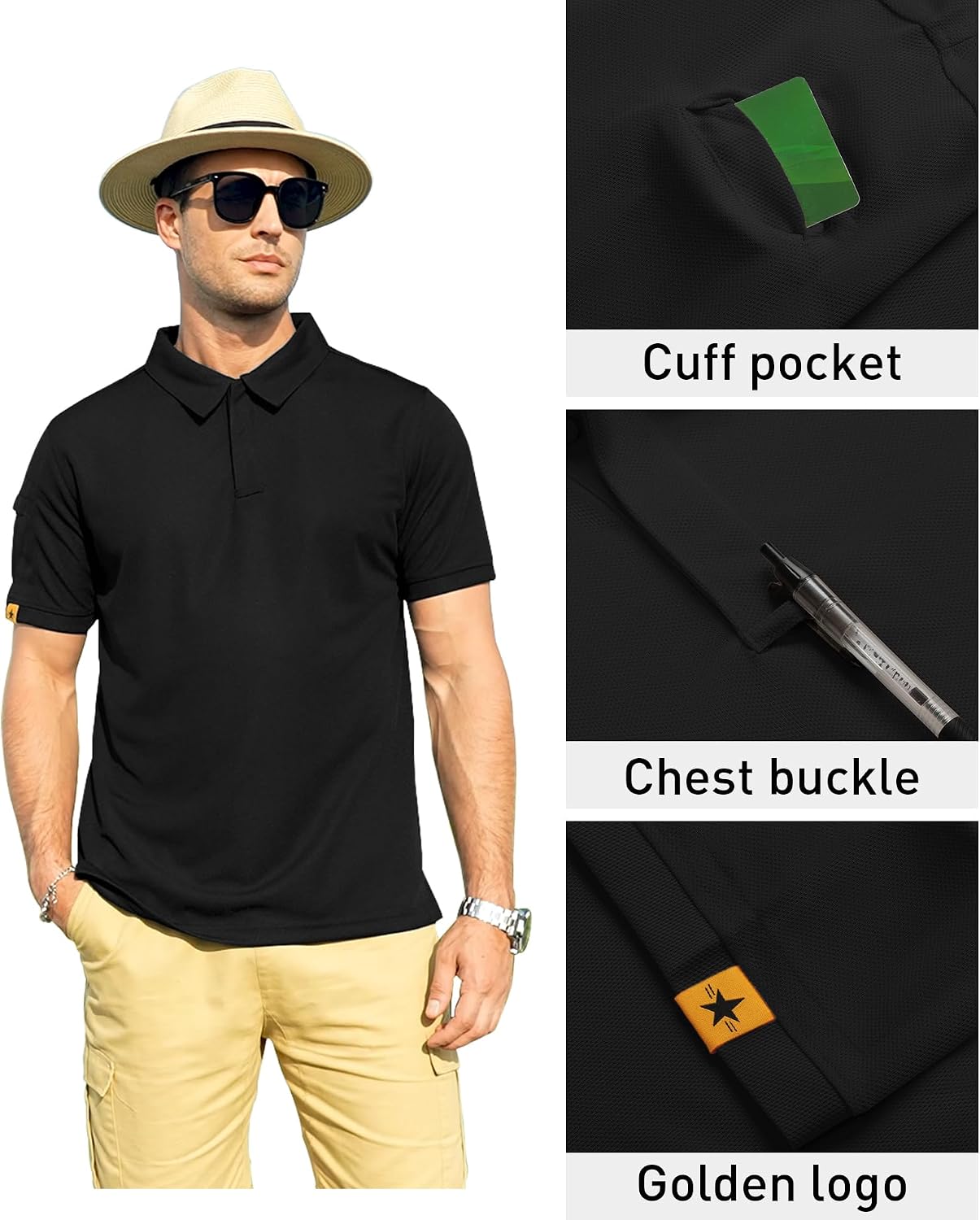 Detalle 2 de ZITY Mens Polo Shirt