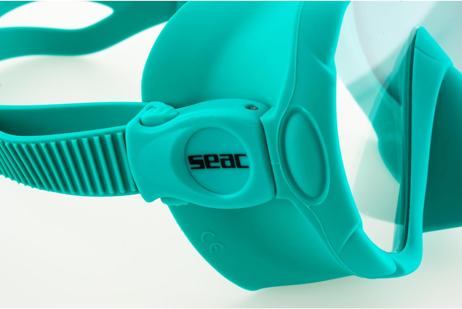 Thumbnail 3 de SEAC X-Frame masque de plongée sans cerclage en silicone, mono-hublot en verre trempé