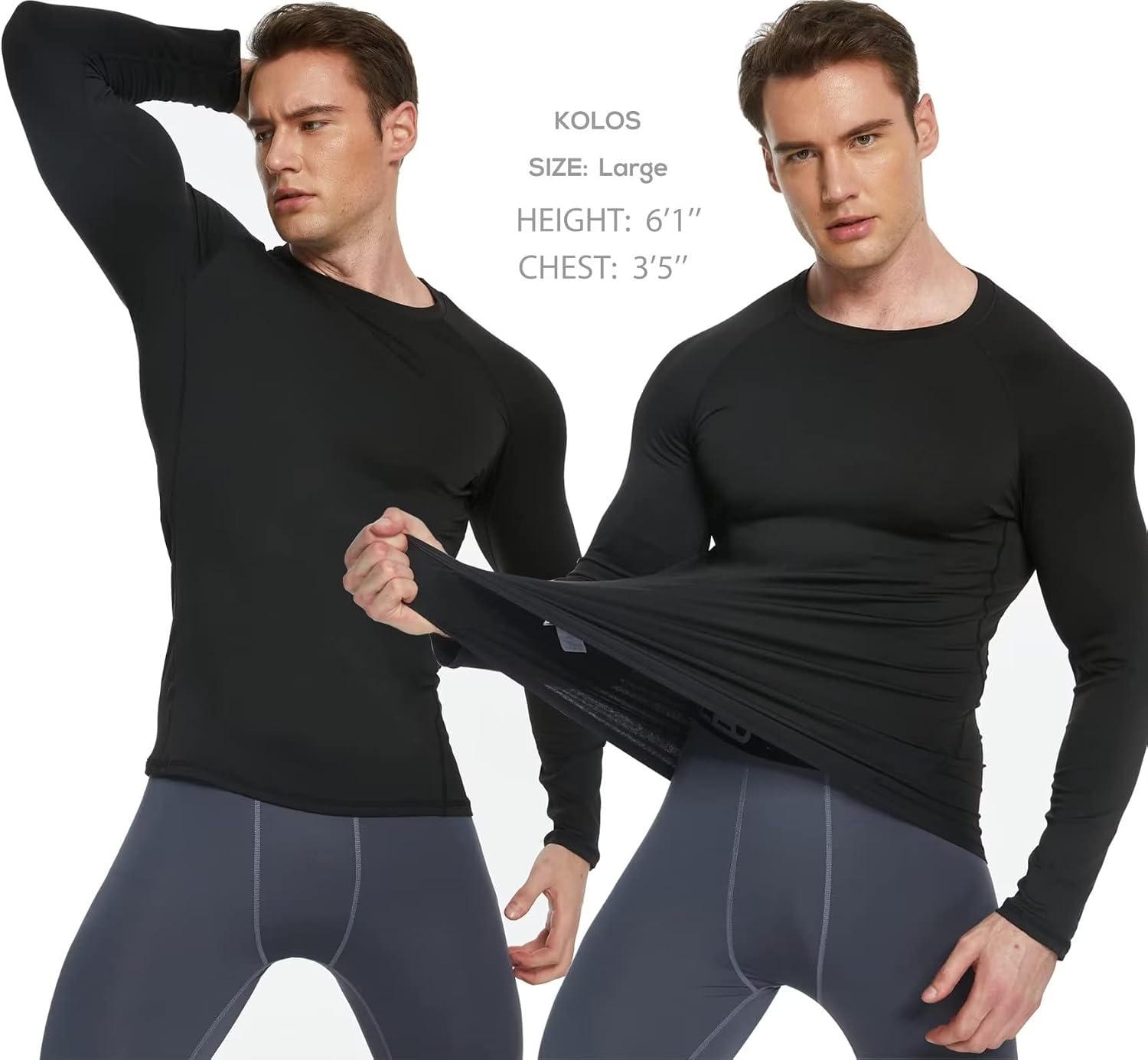 Detalle 2 de Thermal Compression Shirt 5-Pack