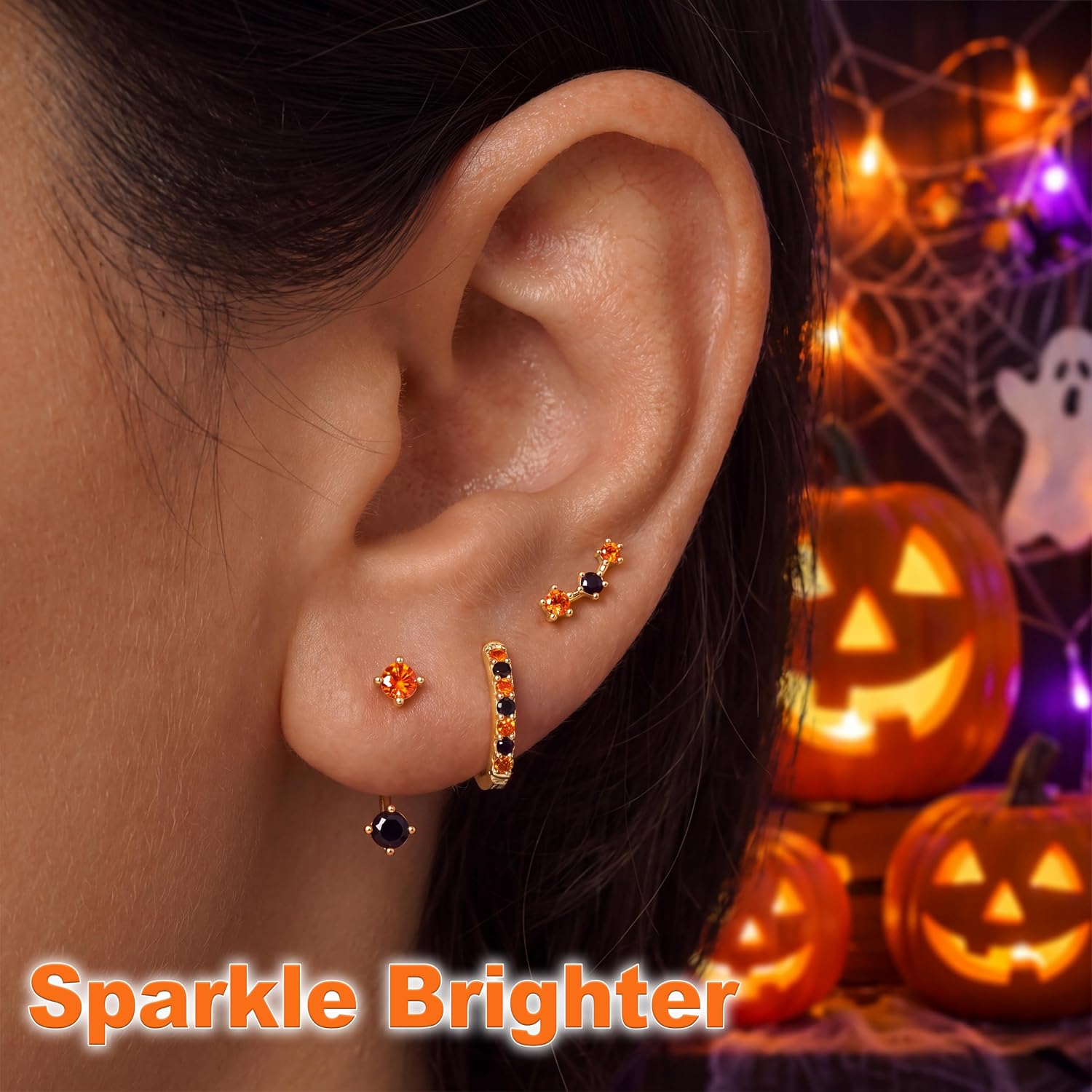 Detalle 2 de Earring Set, 3 Pairs