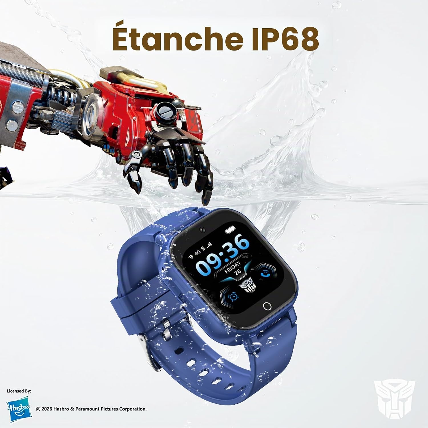 Thumbnail 6 de Montre Connectée Enfant 4G avec Appels Vidéo, GPS et SOS – Bleu