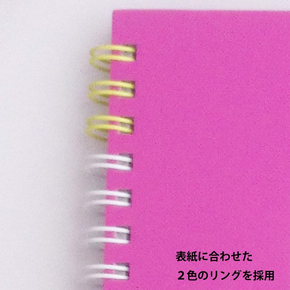 Detalle 2 de マルマン アートスパイラル S314-08 F4スケッチブック 厚口画用紙24枚 ピンク
