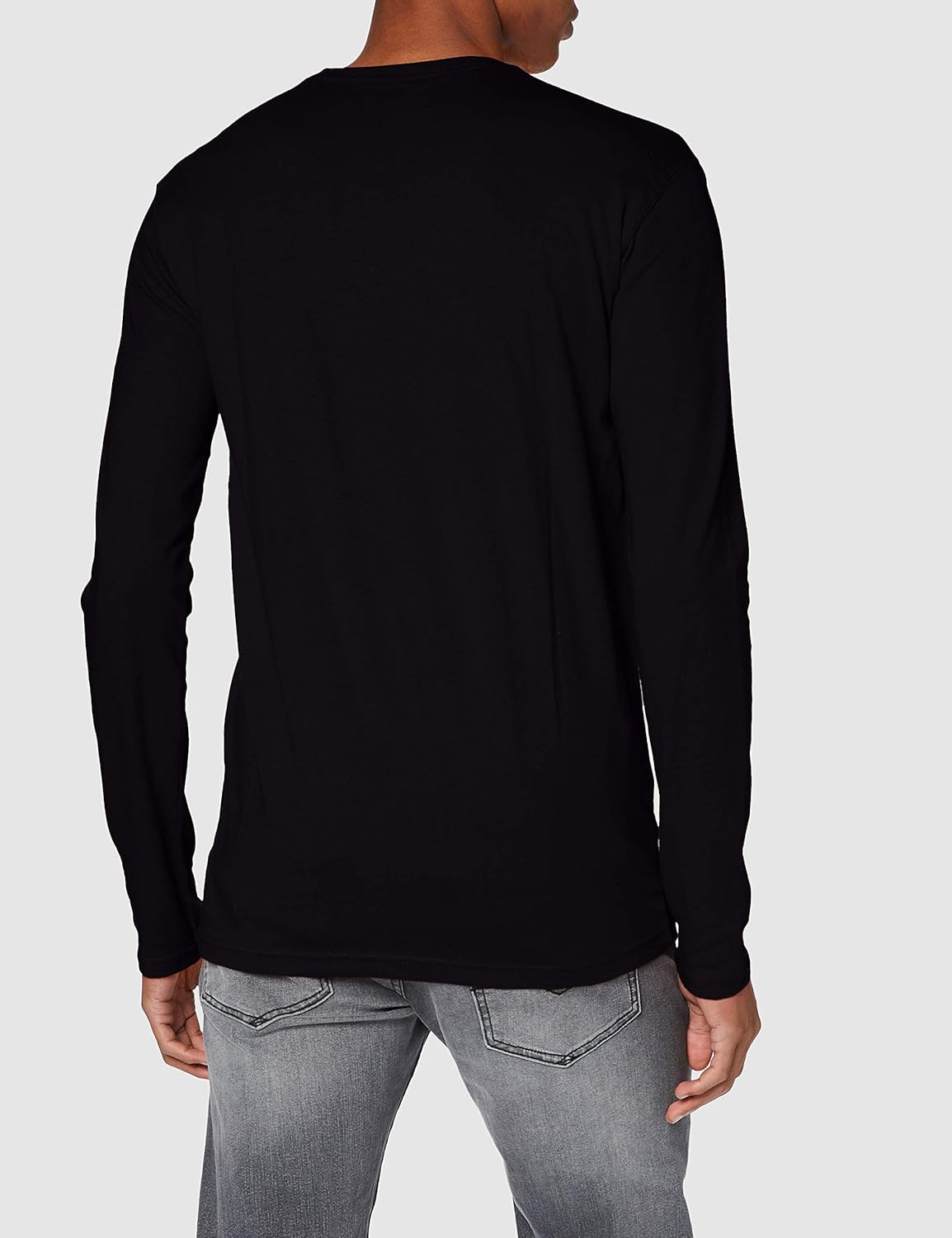 Thumbnail 2 de Lower East Basic Rundhals Langarmshirt 3er Pack