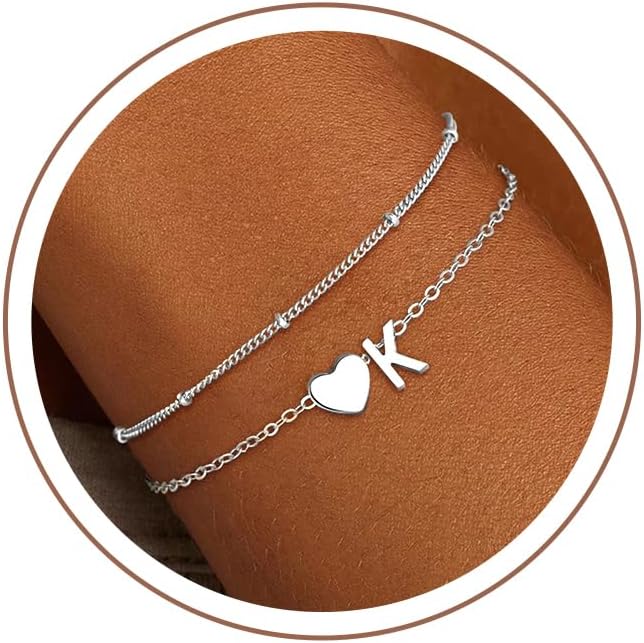 Detalle de SLOONG Herz Buchstaben-Armband 15 cm