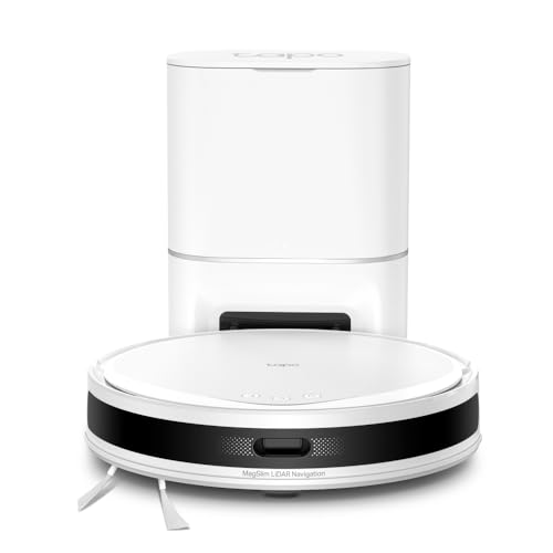 Detalle 2 de Tapo RV20 MAX Plus 🤖 Aspirador con autovaciado y láser