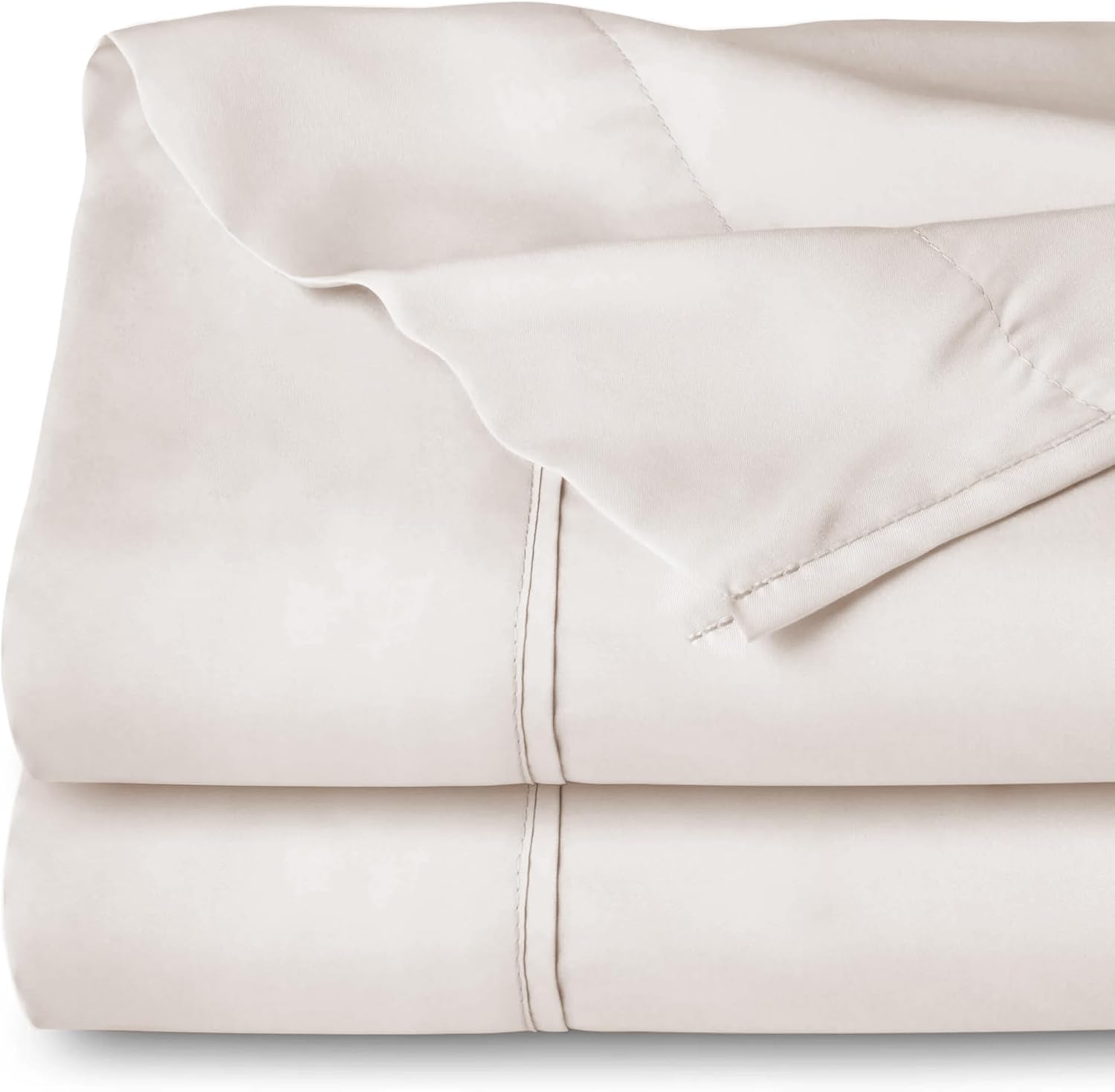 Thumbnail 6 de Yorkshire Bedding Single Bed Flat Sheet in 100% Egyptian Cotton (200 Thread Count) – White – 175 cm x 275 cm