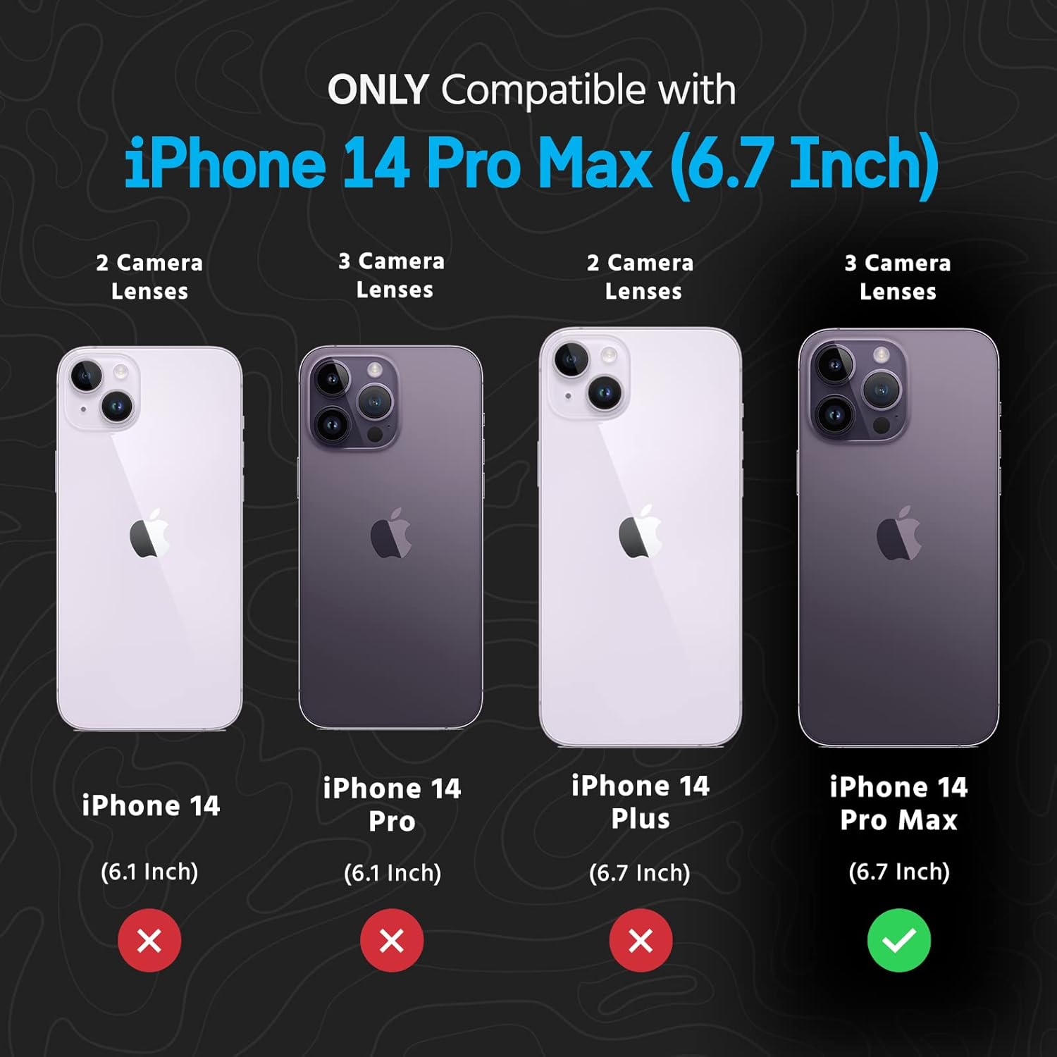 Thumbnail 1 de Pelican Shield Kevlar iPhone 14 Pro Max Case 21FT