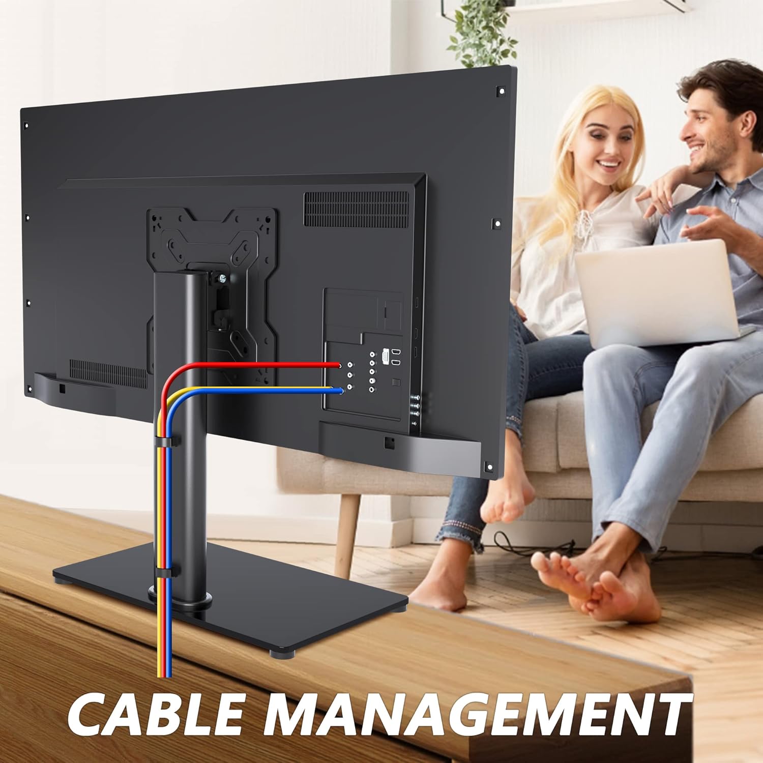 Thumbnail 4 de XINLEI TS103 supporto da tavolo per TV 17–43" 88 lb