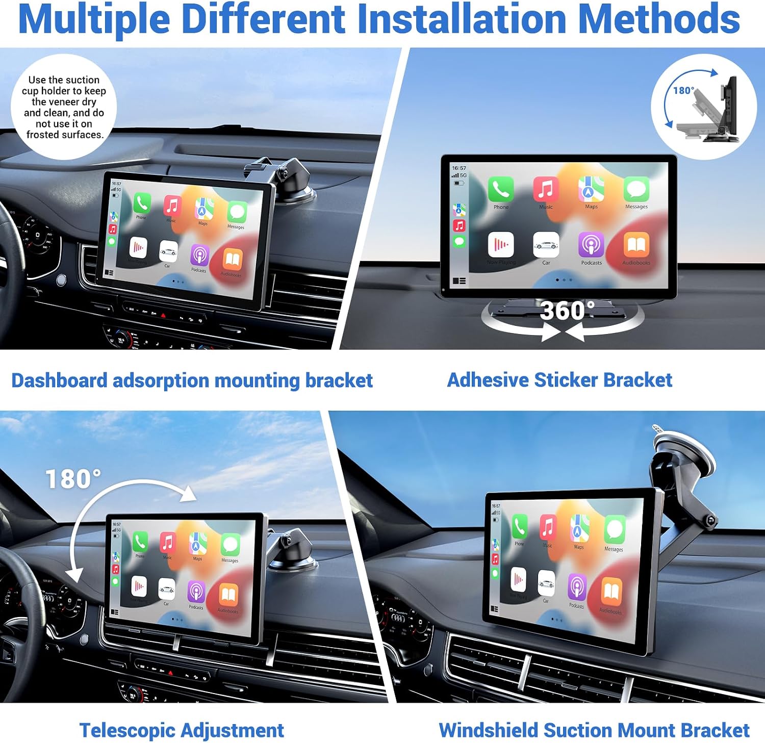 Thumbnail 6 de HAUXIY Q9S 9" Carplay Screen