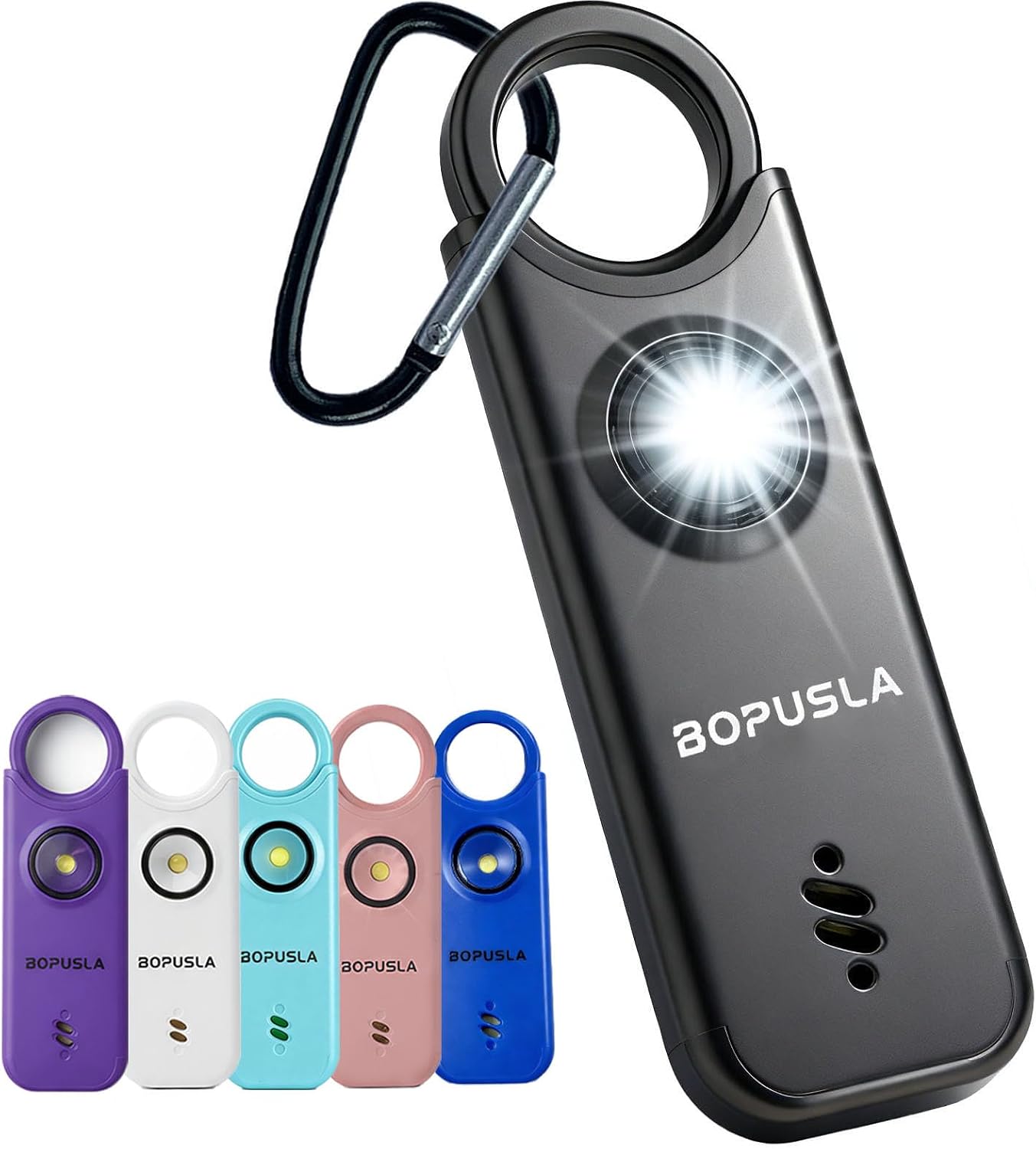 Detalle 2 de BOPUSLA personal safety alarm, 135 dB