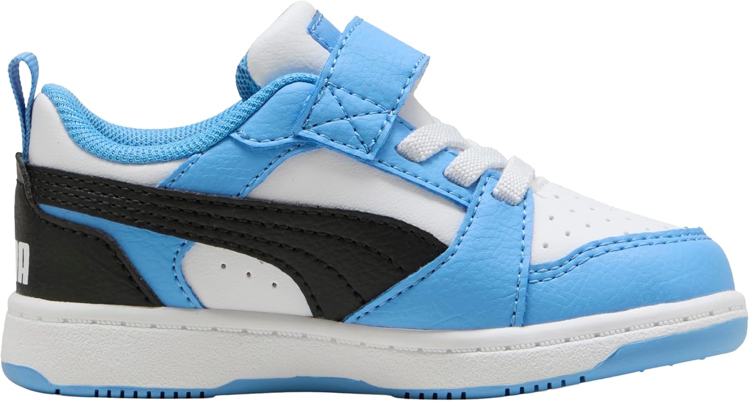 Detalle de PUMA Unisex Baby Rebound V6 Lo Ac+ InfSneaker – Kleinkind-Schuhe mit robustem Sohlsystem