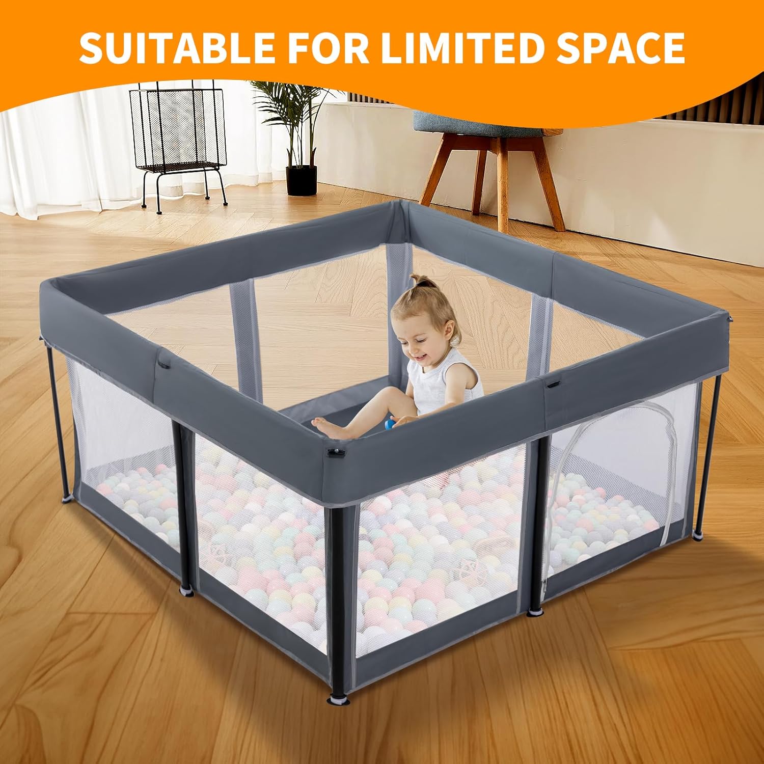Thumbnail 2 de Lexixi Ibao Foldable Baby Playpen 50