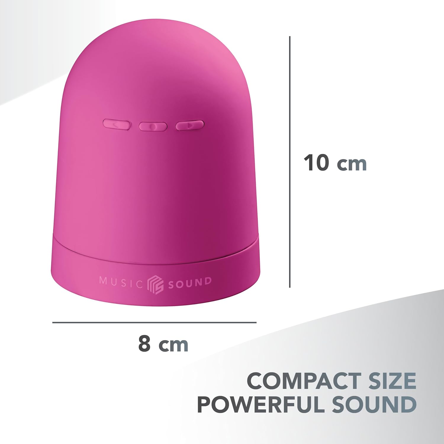 Detalle de Music Sound Speaker Bluetooth Twist: altoparlante compatto con base orientabile 360° e stereo True Wireless