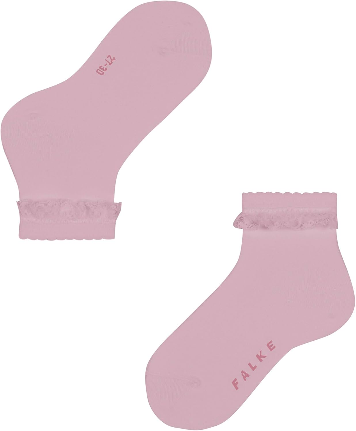 Detalle 2 de FALKE Kids Romantic Lace Socks: Breathable Cotton Luxury for Festive Occasions